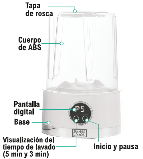 Mini lavadora portátil